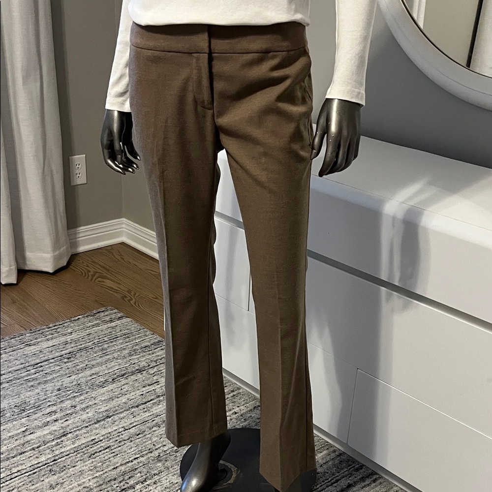 Ann Taylor Factory Brown Boot Cut Pants